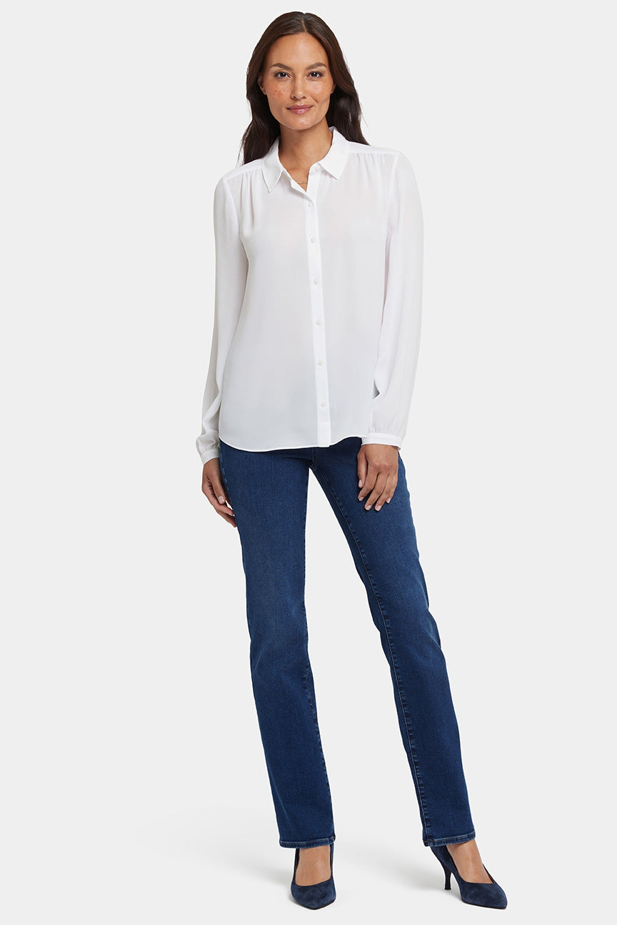 Modern Blouse | Optic White | Blouse | NYDJ