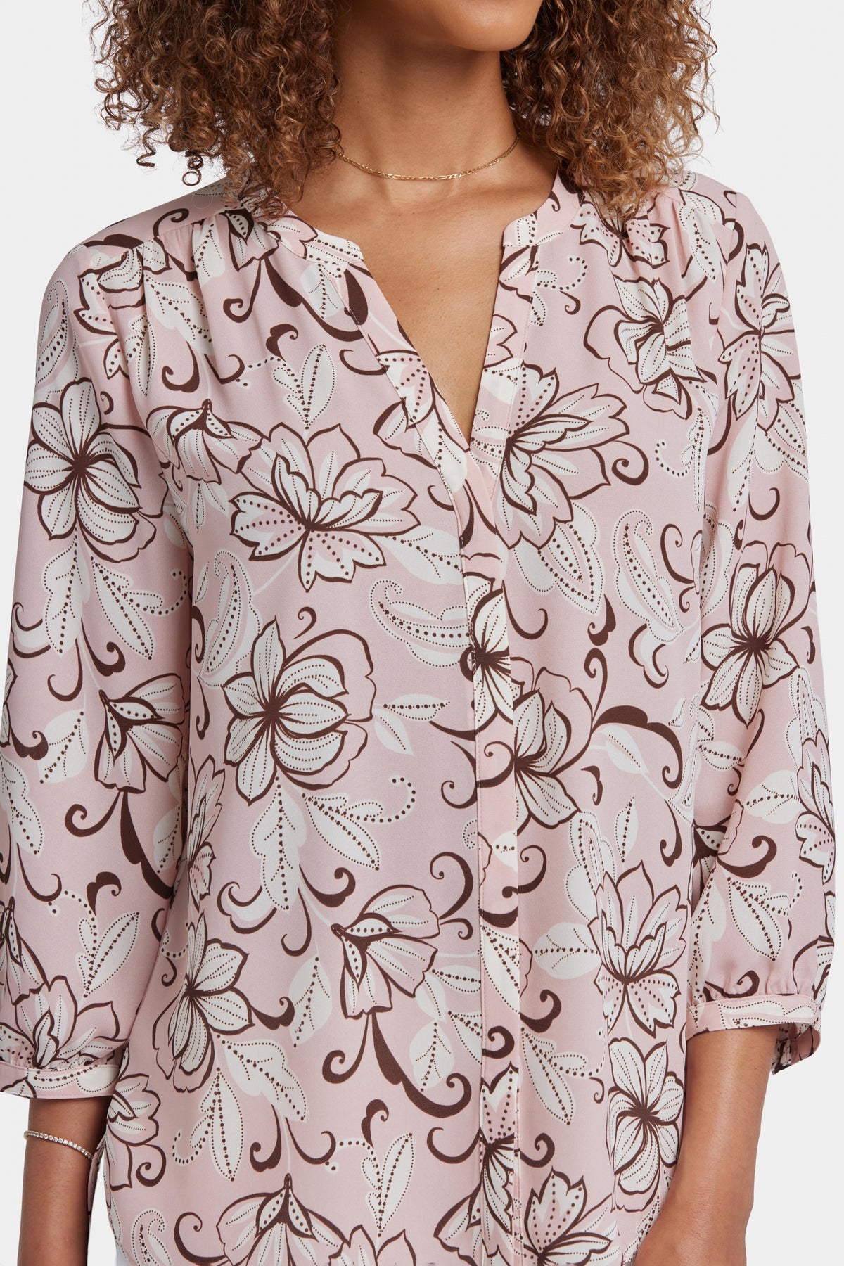 Pintuck Blouse | Zara Terraza | Blouse | NYDJ