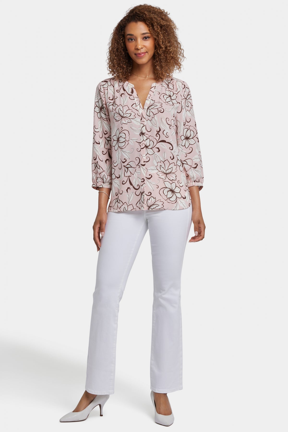 Pintuck Blouse | Zara Terraza | Blouse | NYDJ