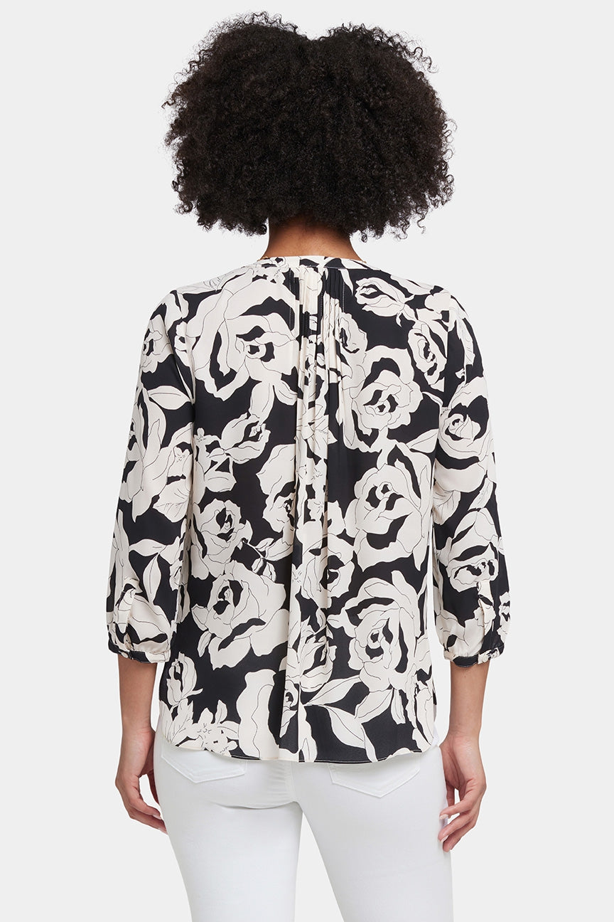 Pintuck Blouse | La Solana