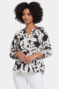 Pintuck Blouse | La Solana