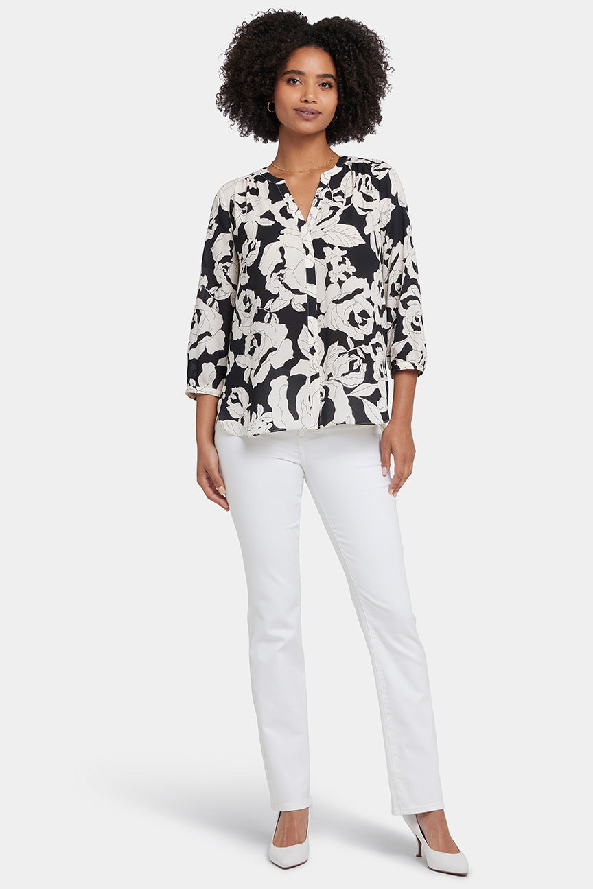 Pintuck Blouse | La Solana