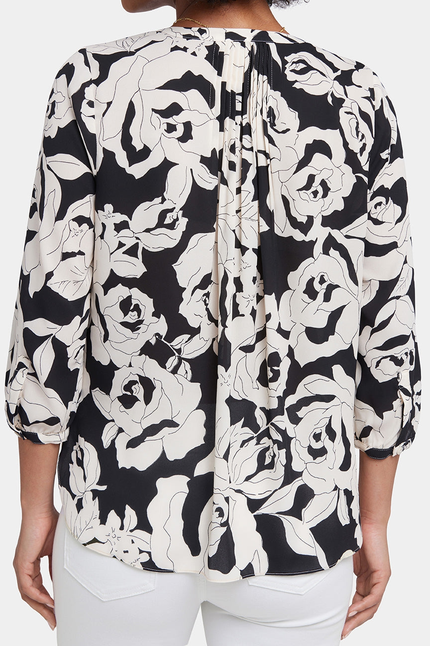 Pintuck Blouse | La Solana