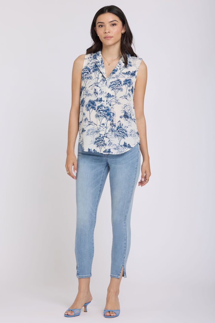 Gabrielle Sleeveless Blouse | Le Parc