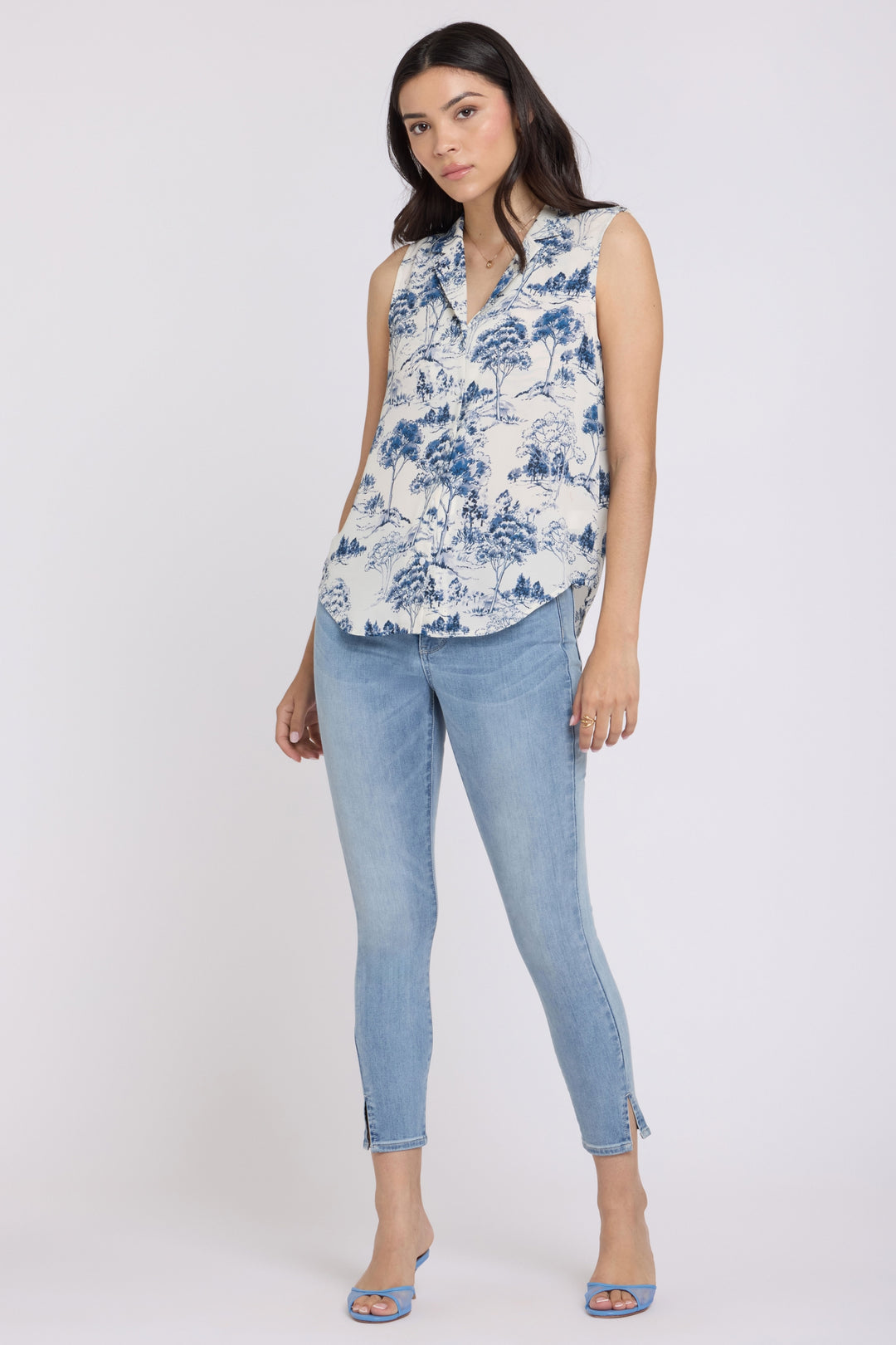 Gabrielle Sleeveless Blouse | Le Parc