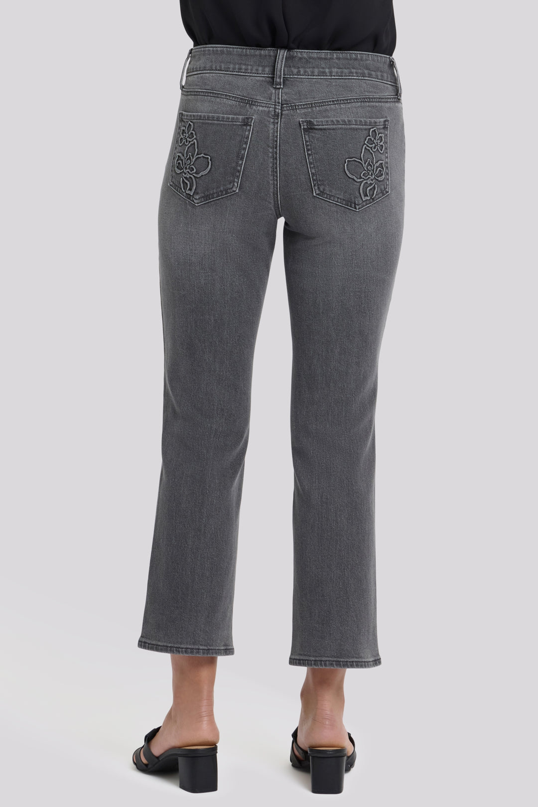 Marilyn Straight Ankle Jeans | Dusty Ash | Denim | NYDJ