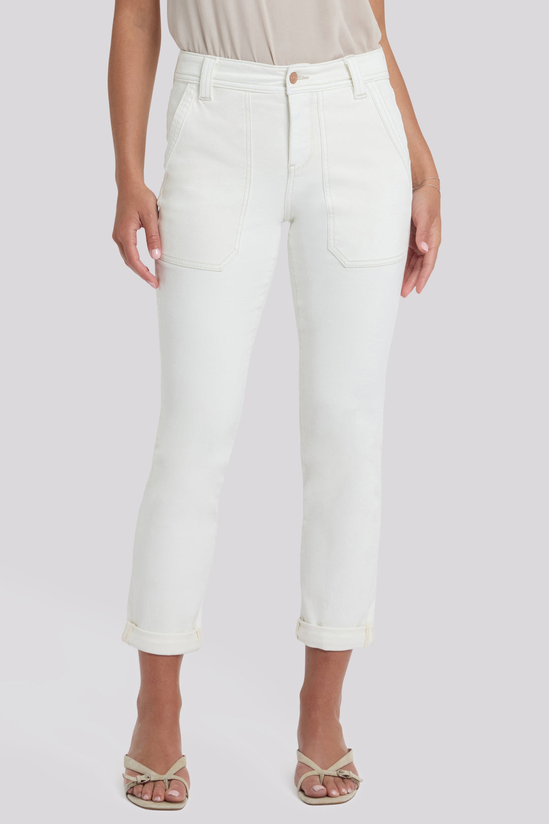 Margot Girlfriend Jeans | Vintage White | Denim | NYDJ