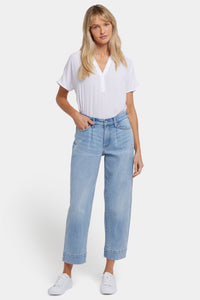 Balloon Ankle Jeans With High Rise | Santiago sea | Pants | NYDJ