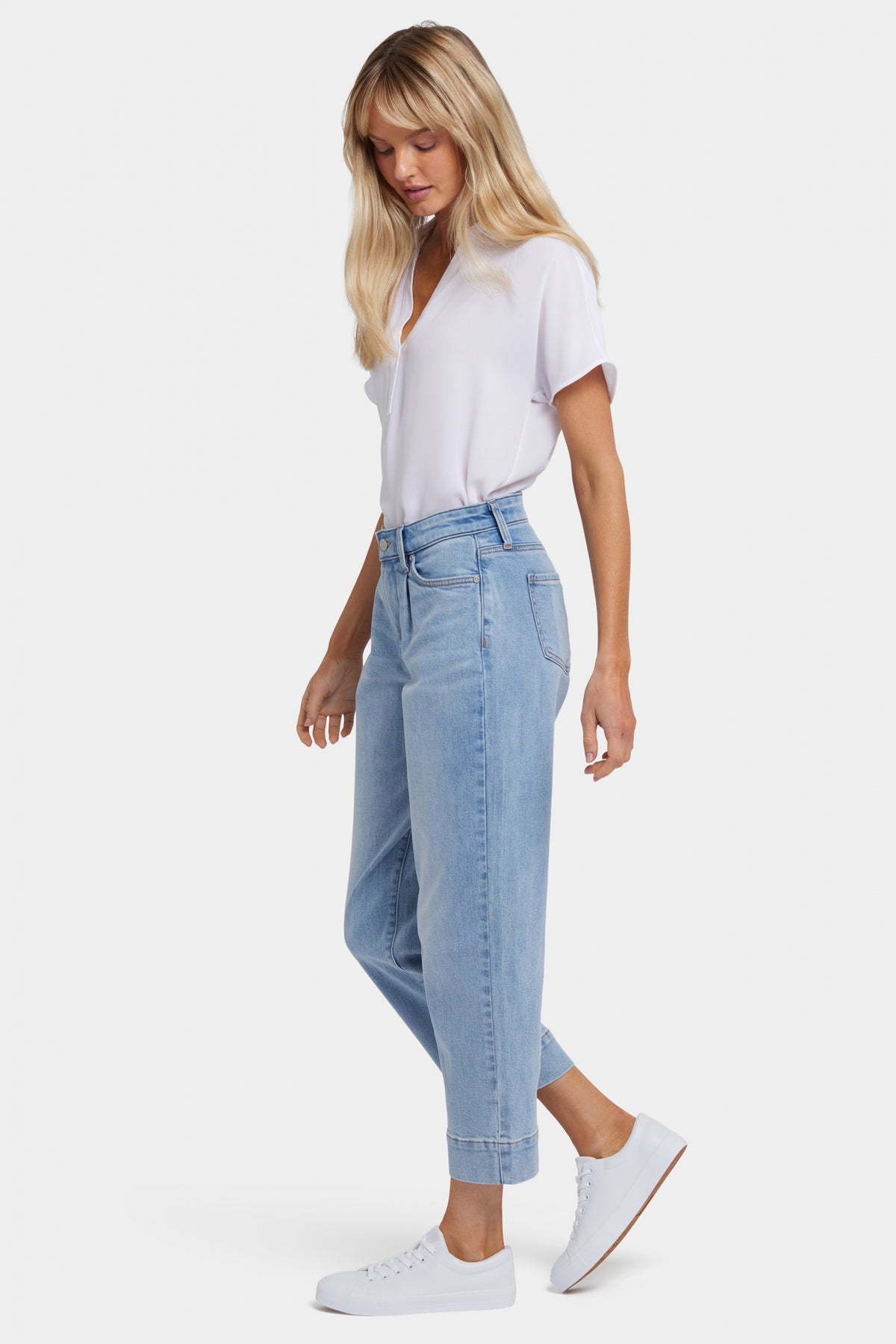 Balloon Ankle Jeans With High Rise | Santiago sea | Pants | NYDJ