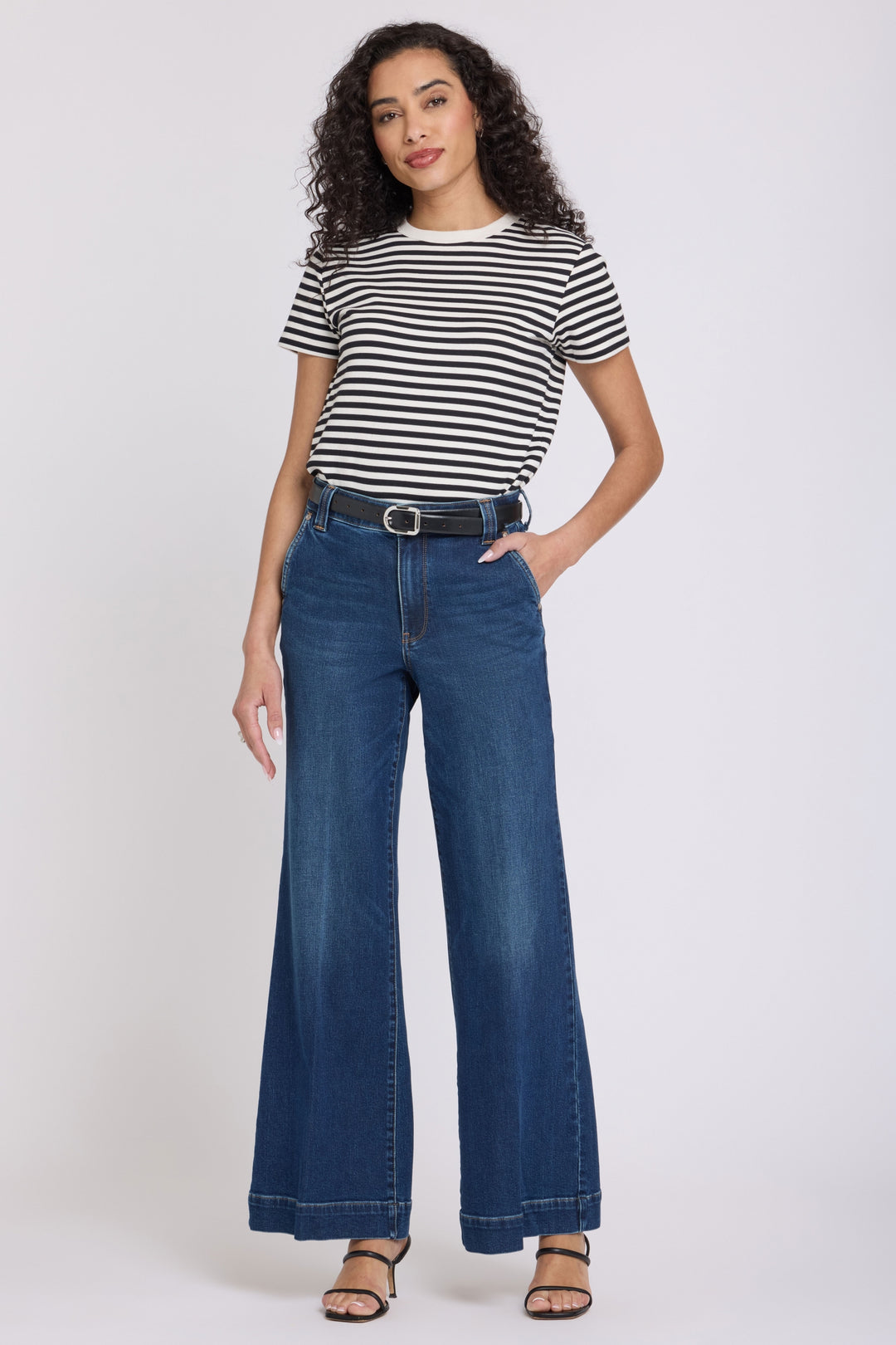 Mia Palazzo Jeans With High Rise | Sunset Villa | Denim | NYDJ