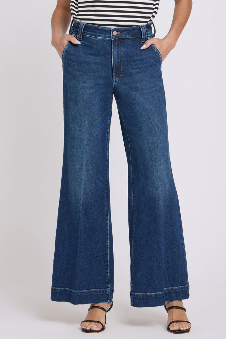 Mia Palazzo Jeans With High Rise | Sunset Villa | Denim | NYDJ