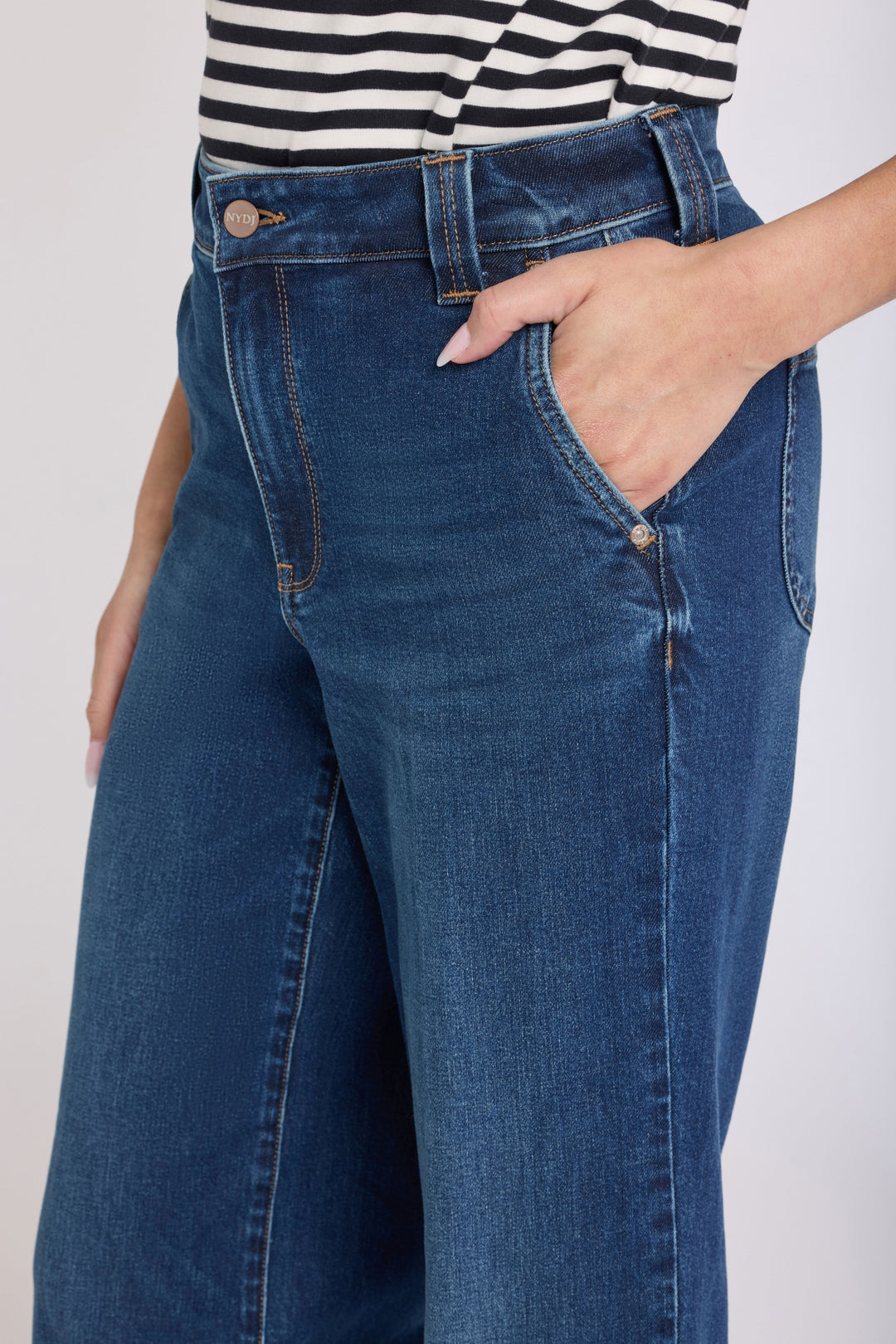 Mia Palazzo Jeans With High Rise | Sunset Villa | Denim | NYDJ