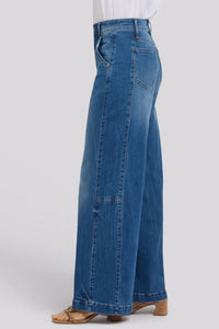 Gracie Wide Leg Jeans With Super High Rise | Wild River | Denim | NYDJ