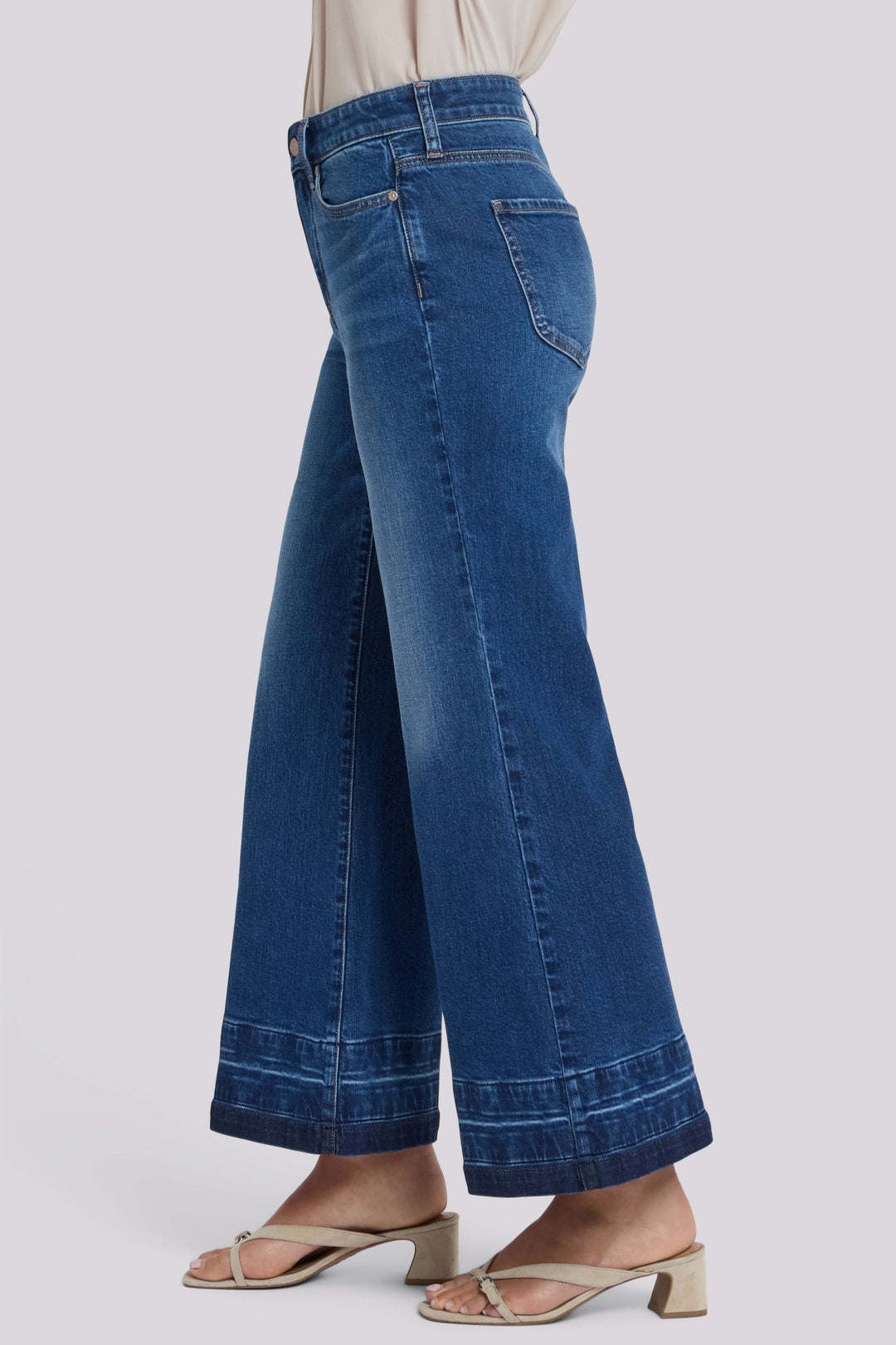 Mia Palazzo Ankle Jeans With High Rise | Trail Lands | Denim | NYDJ