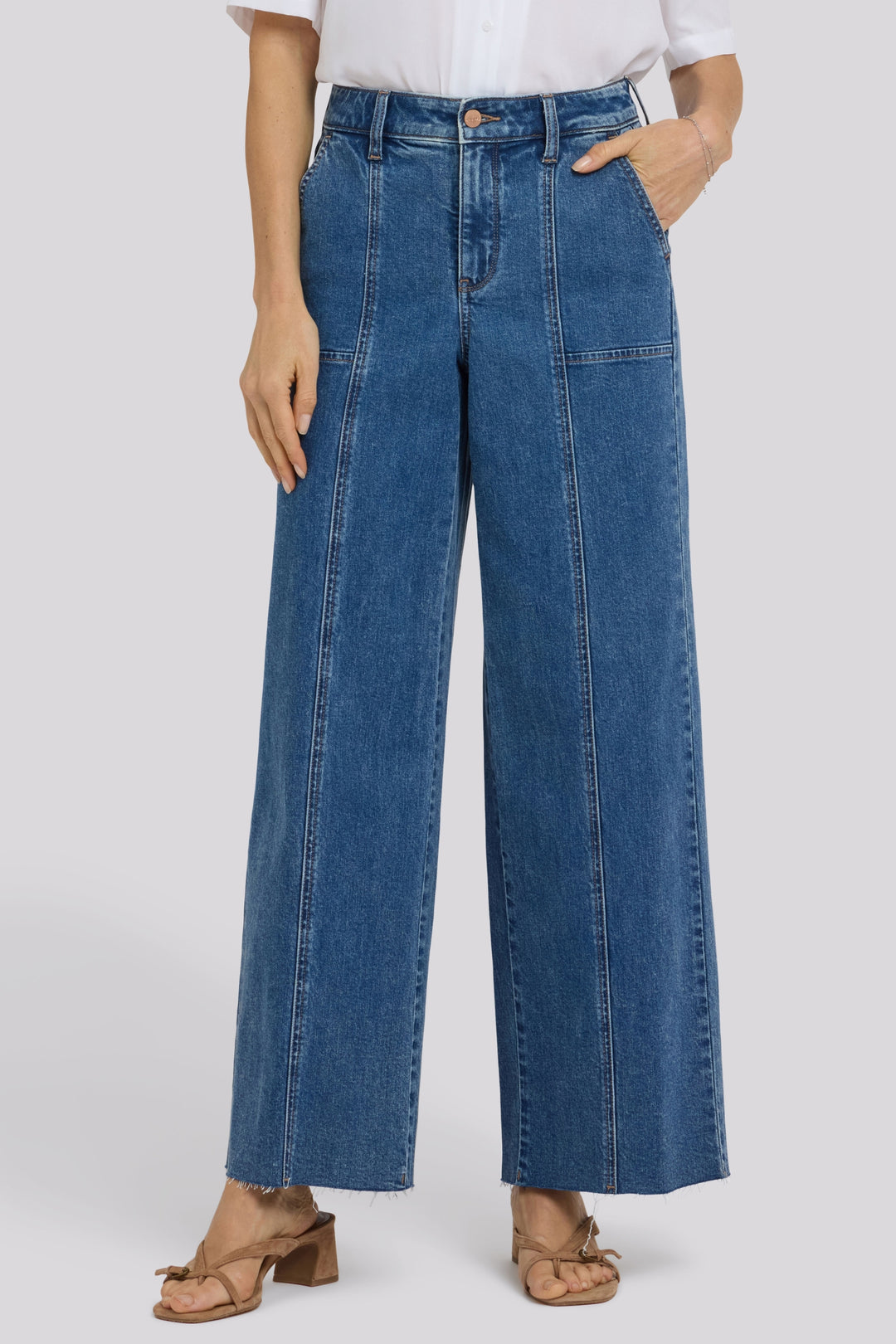 Simone Wide Leg Jeans With High Rise | Salton | Denim | NYDJ