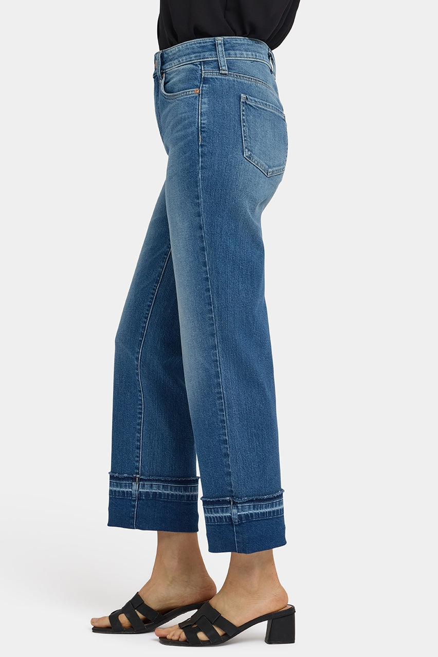 Bailey Relaxed Straight Ankle Jeans With High Rise | Sun Soak | Denim | NYDJ