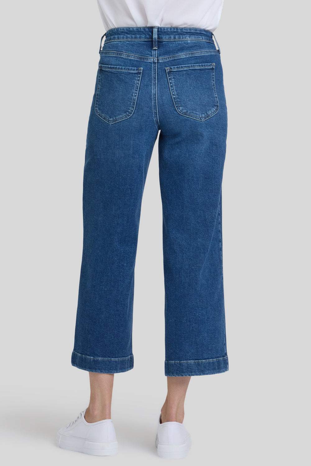Teresa Wide Leg Ankle | Opera Blue | Denim | NYDJ