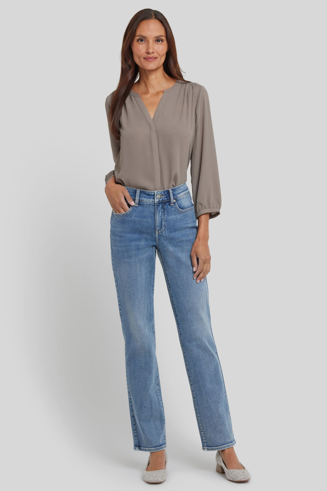 Marilyn Straight Jeans | Atmosphere | Denim | NYDJ