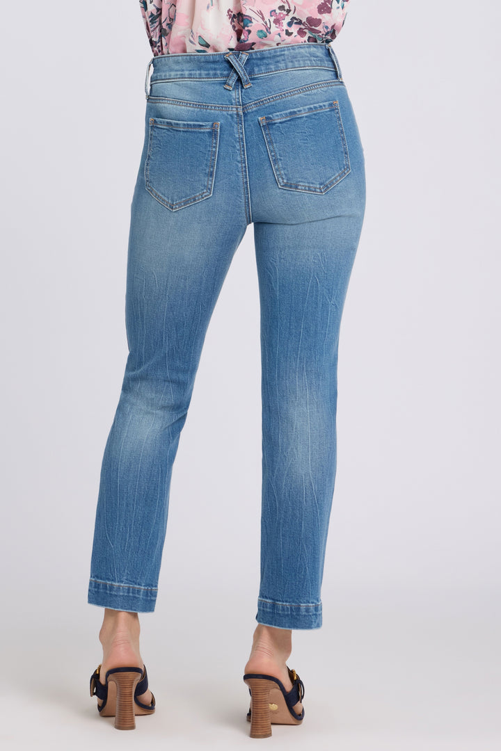 Sheri Slim Straight Ankle Jeans | Pacifica