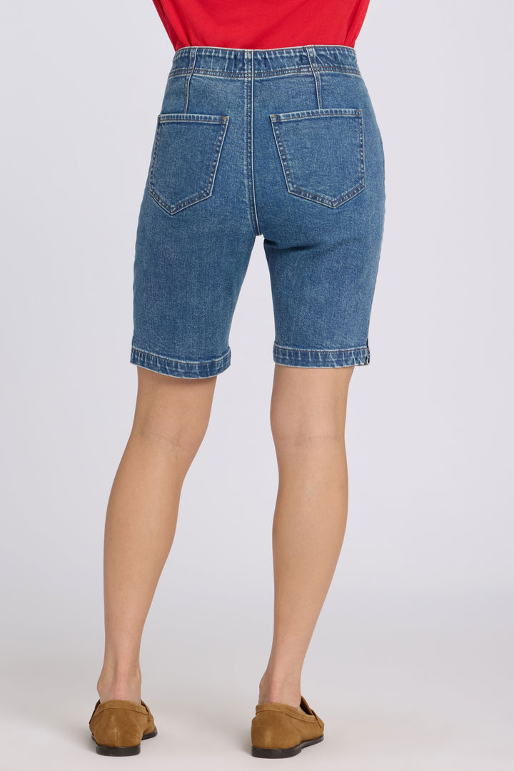 Ella Denim Shorts With High Rise | Salton | Denim | NYDJ