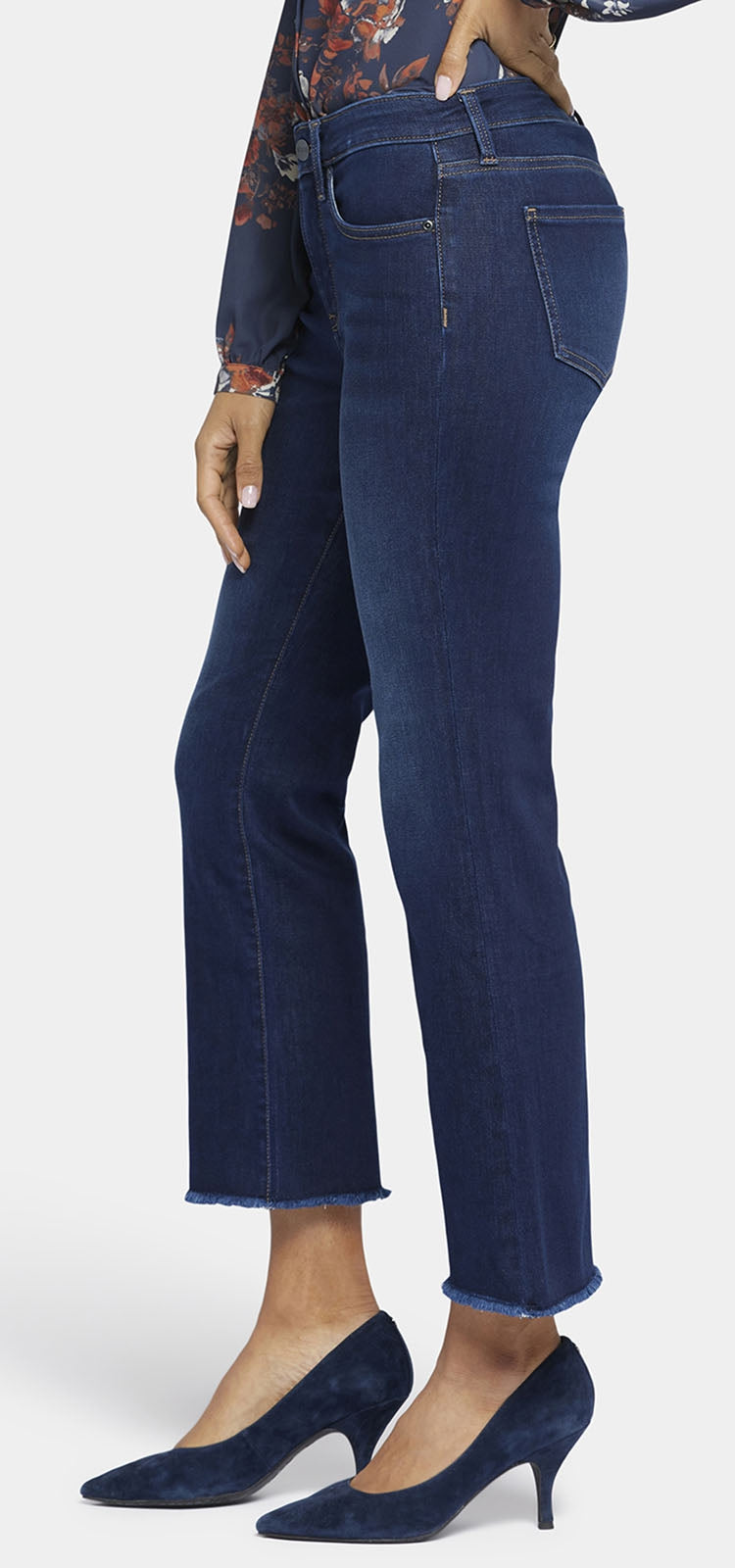 Barbara Bootcut Ankle Jeans Indigo Blue Premium Denim | Northbridge | Pants | NYDJ