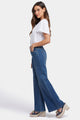 Mia Palazzo Jeans In Petite With High Rise | Valencia Surf | Wide Leg | NYDJ