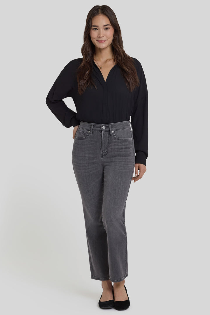 Marilyn Straight Ankle Jeans | Chateau Shadow | Pants | NYDJ