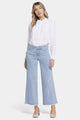 Teresa Wide Leg Ankle Jeans Frayed Hems Light Blue Premium Denim | Westminster | Pants | NYDJ