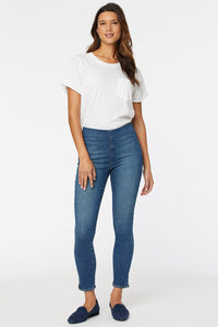 Pull-On Skinny Ankle Medium Blue SpanSpring™ Denim | Clean Allure | Denim | NYDJ