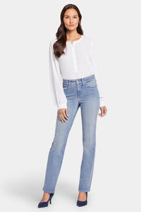 Marilyn Straight Jeans Light Blue Premium Denim | Thistle Falls | Denim | NYDJ