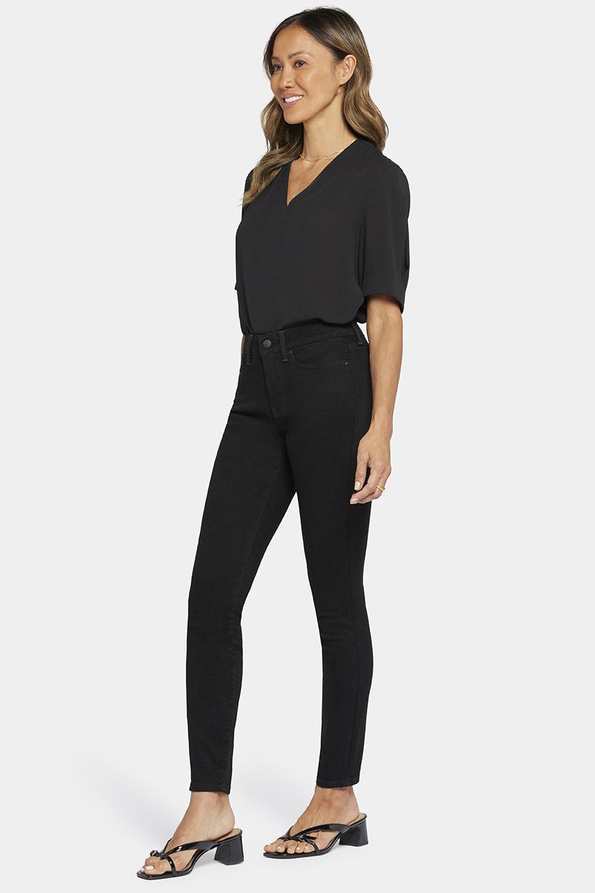 Ami Skinny Jeans Black Premium Denim (Tall) | Black | Denim | NYDJ