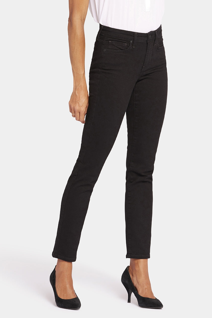 Sheri Slim Jeans Black Premium Denim | Black | Denim | NYDJ