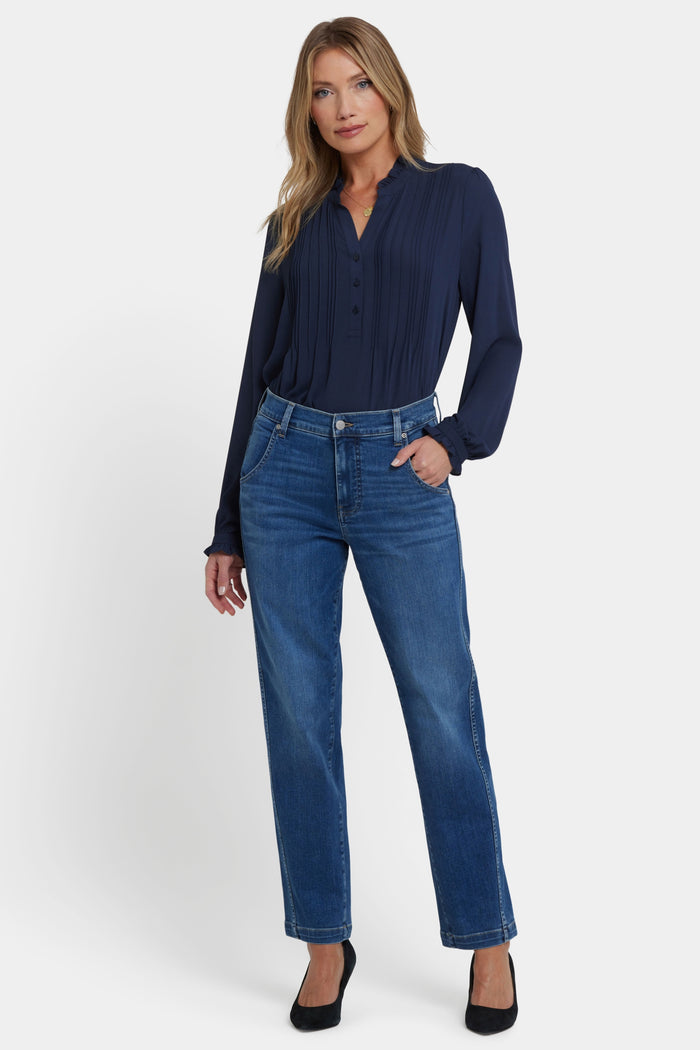 Brooke Loose Straight Jeans | Opera Blue
