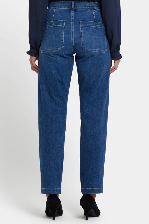 Brooke Loose Straight Jeans | Opera Blue