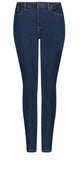 Ami Skinny Jeans Medium Blue Premium Denim (Tall) | Quinn | Denim | NYDJ