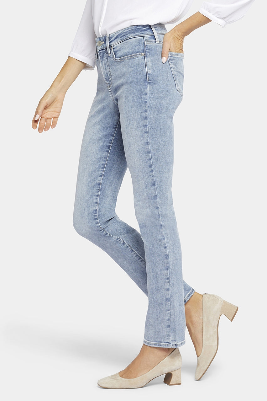 Sheri Slim Jeans Light Blue Premium Denim (Tall) | Haley | Denim | NYDJ