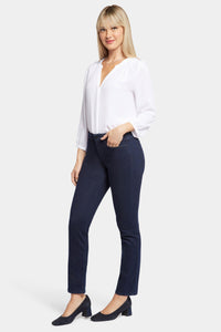 Sheri Slim Jeans Dark Blue Premium Denim | Rinse | Pants | NYDJ