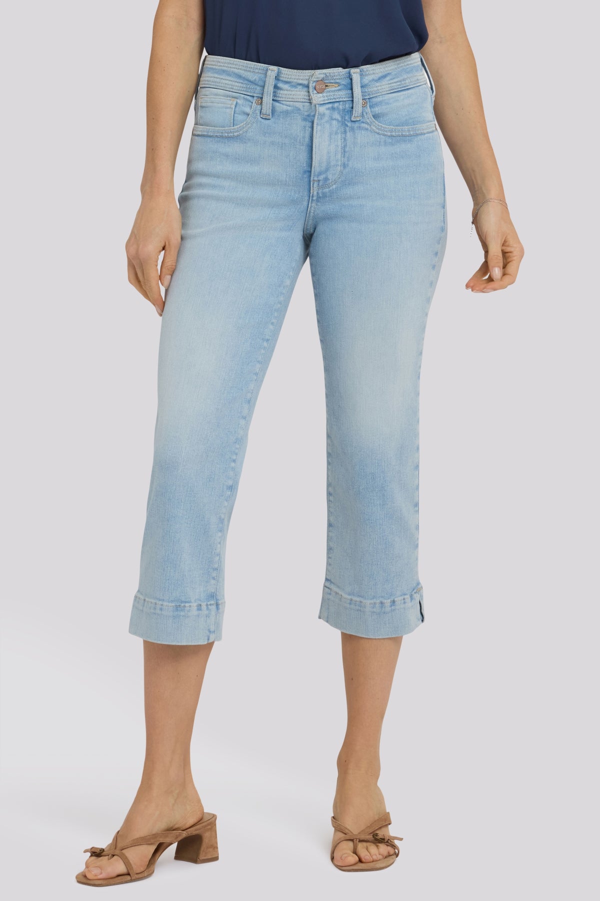 Marilyn Straight Crop Jeans In Re-New Denim | Keys View | Denim | NYDJ