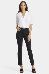 Sheri Slim Jeans Black Waist-Match™ Denim | Vintage Black | Denim | NYDJ