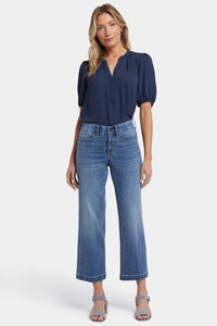 Waist-Match™ Teresa Wide Leg Ankle Jeans | Barcelona Breeze | Denim | NYDJ