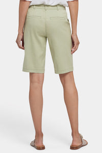 Bermuda Shorts In Stretch Twill | Rosemary | Shorts | NYDJ