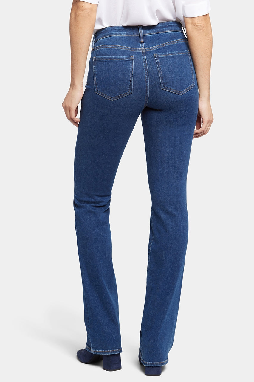 Barbara Bootcut Jeans Medium Blue Premium Denim (Petite) | Quinn | Denim | NYDJ