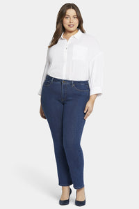 Sheri Slim Jeans Medium Blue Premium Denim (Plus) | Quinn | Denim | NYDJ