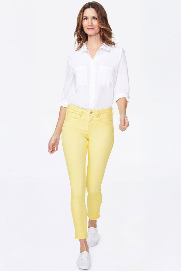 Alina Skinny in yellow Premium Denim | Sunshine | Denim | NYDJ