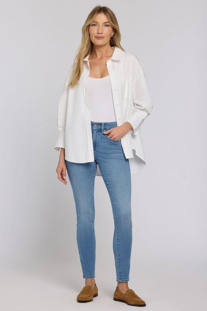 Leggings seamless vita alta 7/8 con dettagli in costina Leggings seamless vita alta 7/8 con dettagli in costina