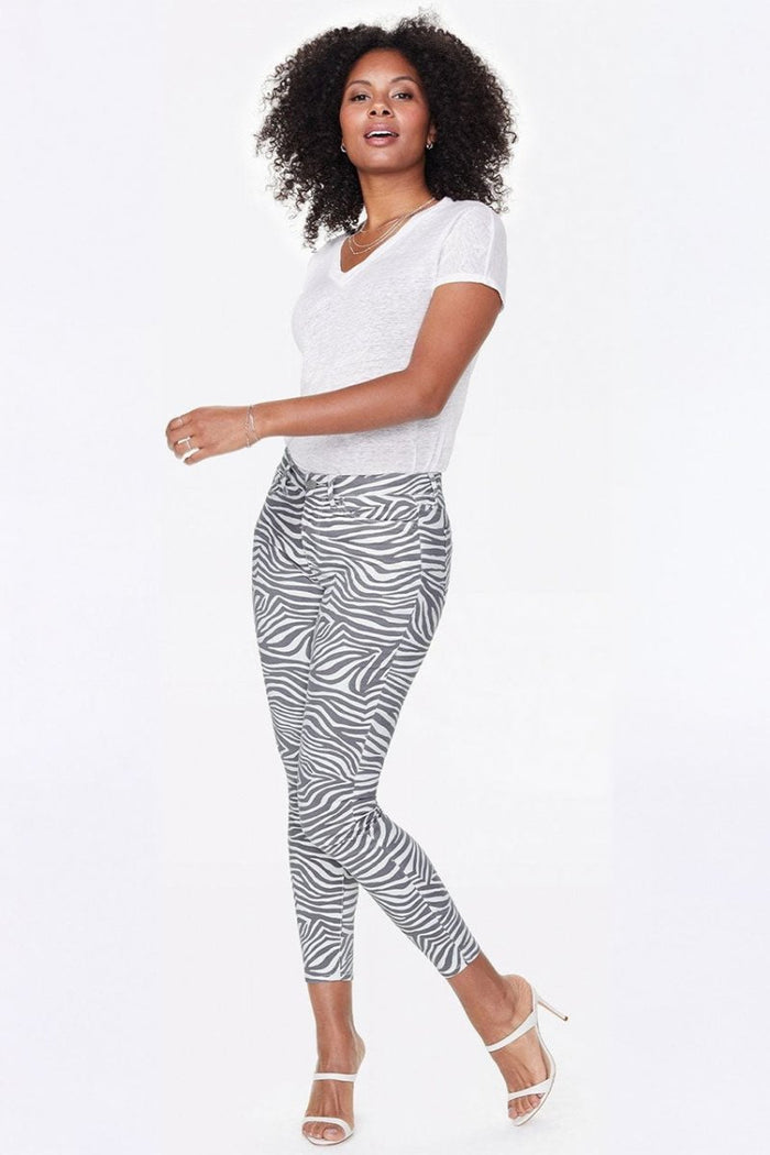 Ami Skinny Jeans Printed Premium Denim | Kenya Zebra | Non Denim | NYDJ