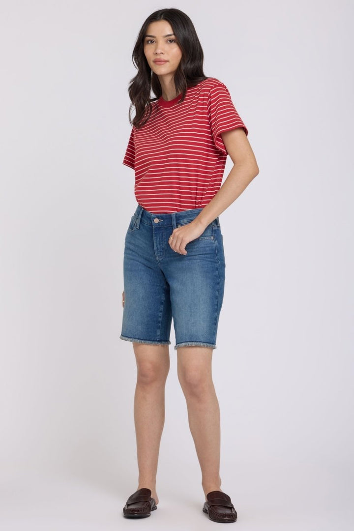 Boyfriend Denim Shorts In Re-New Denim | Breezy Palms | Denim | NYDJ