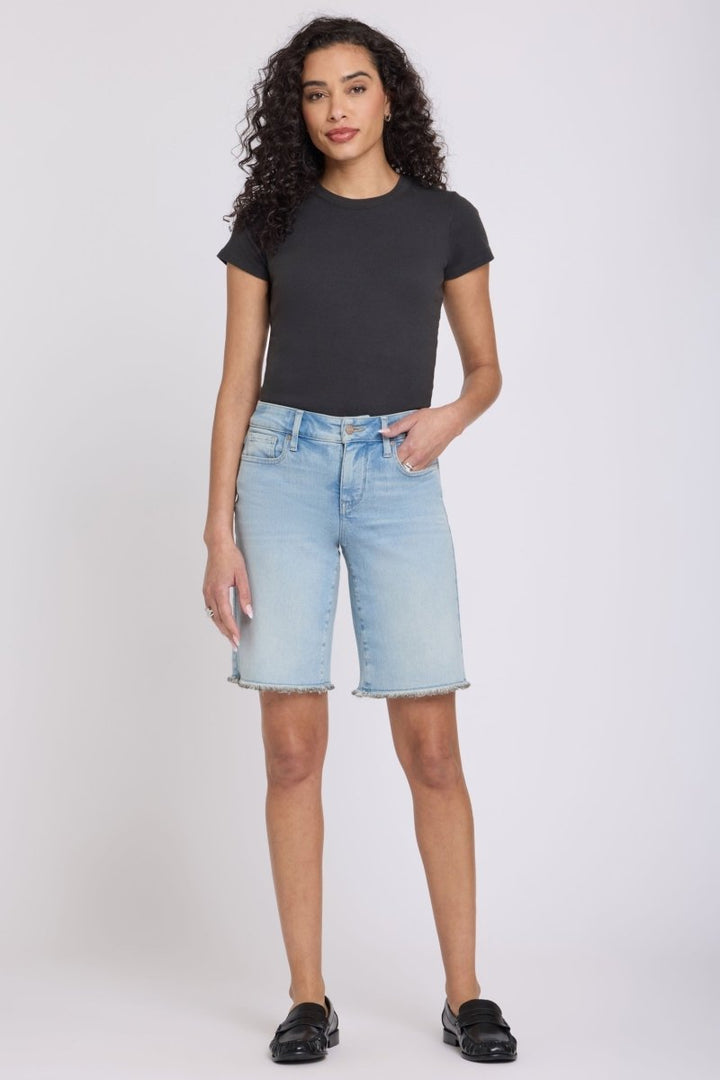 Boyfriend Denim Shorts In Re-New Denim | Keys View | Denim | NYDJ