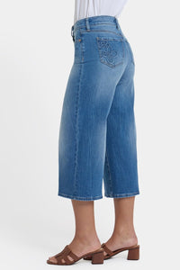 Brigitte Wide Leg Capri Jeans With High Rise | Pacifica | Denim | NYDJ