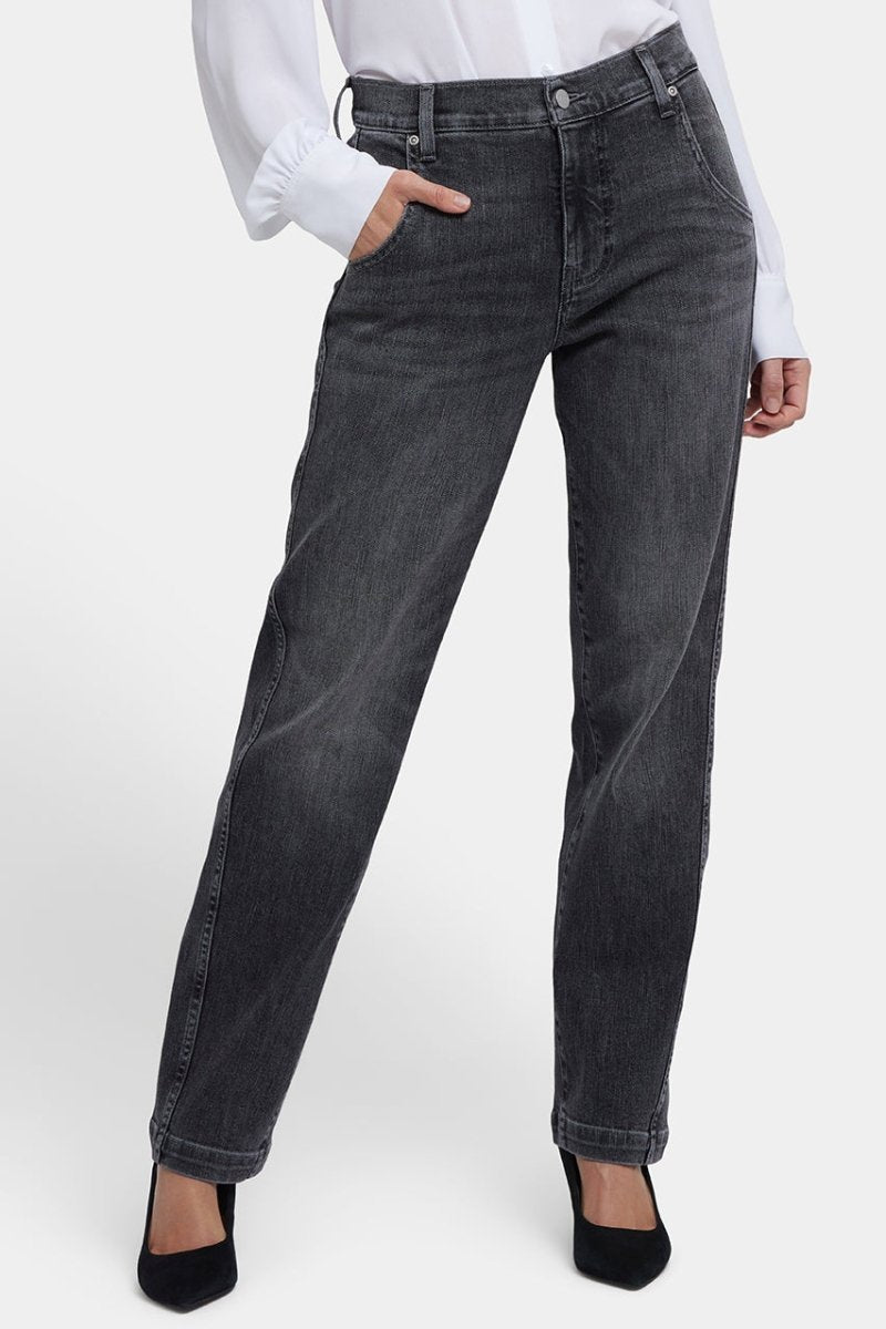 Brooke Loose Straight Jeans | Vintage Noir | Denim | NYDJ